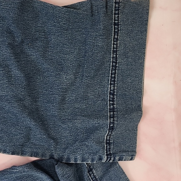 BRAND NEW VINTAGE Y2K RAMPAGE DENIM OVERALLS- 3 - Picture 7 of 8